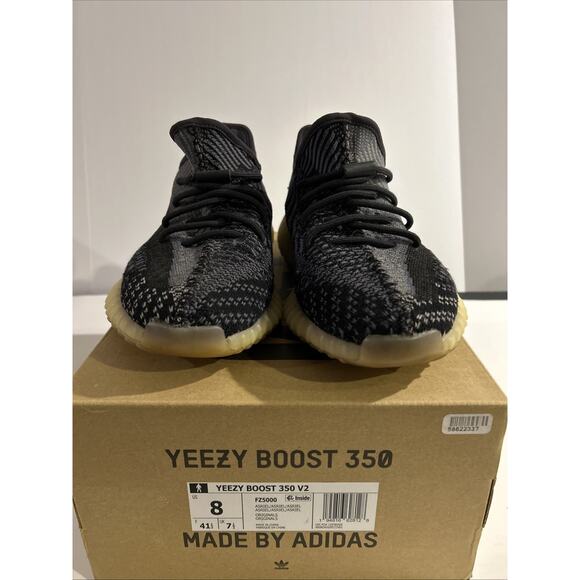 Size 8- adidas Yeezy Boost 350 V2 Carbon W OG BOX GOAT VERIFIED main image 7